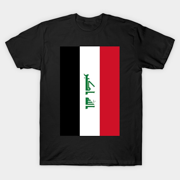 Flag Of Iraq T-Shirt by StarWheel